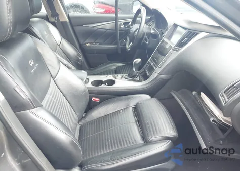 2014 Infiniti Q50 Sport z USA, uszkodzony, nr VIN JN1BV7AP8EM693109